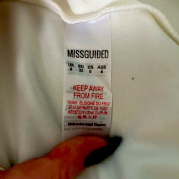 Size 4 white lace bodysuit - Picture 4 of 4